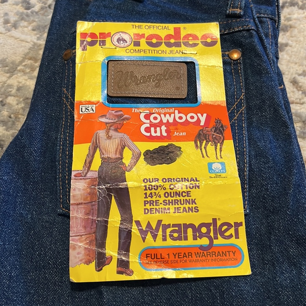 Wrangler high rise Cowboy Cut 90’s Vintage Jeans Jr. Sz. 5